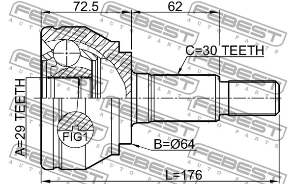 Joint Kit, drive shaft