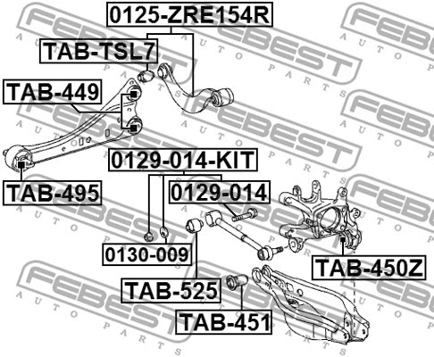 Camber Correction Screw