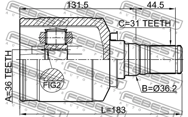 Joint Kit, drive shaft