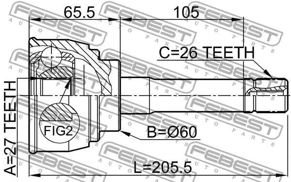 Joint Kit, drive shaft