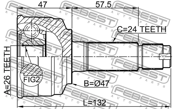 Joint Kit, drive shaft