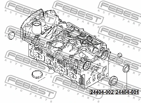 Plug, rocker arm shaft mounting bore