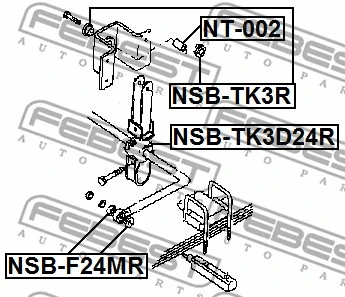 Mounting, stabiliser bar