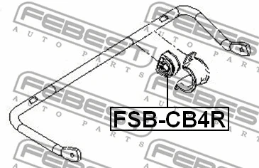 Mounting, stabiliser bar