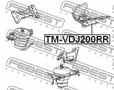 Mounting, engine