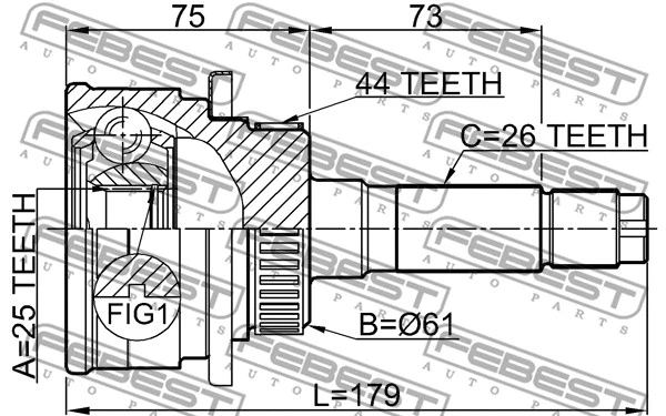 Joint Kit, drive shaft