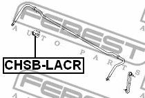 Mounting, stabiliser bar