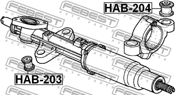 Mounting, steering gear