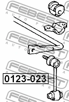Link/Coupling Rod, stabiliser bar