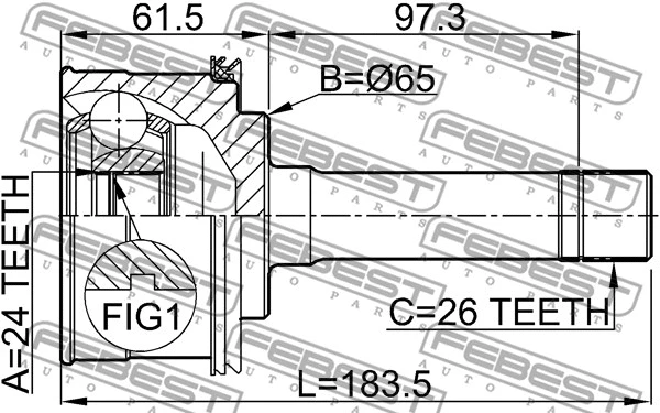 Joint Kit, drive shaft