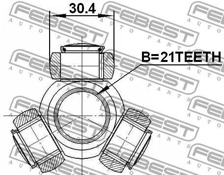Spider Assembly, drive shaft
