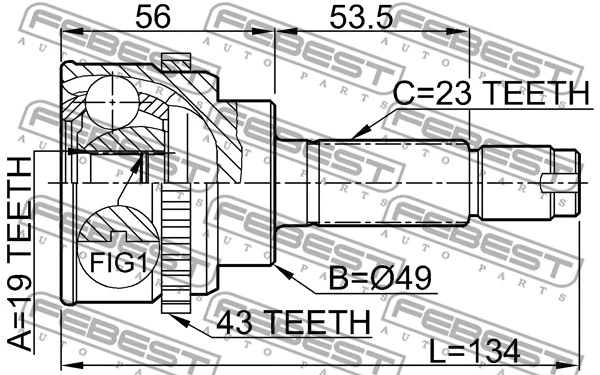 Joint Kit, drive shaft