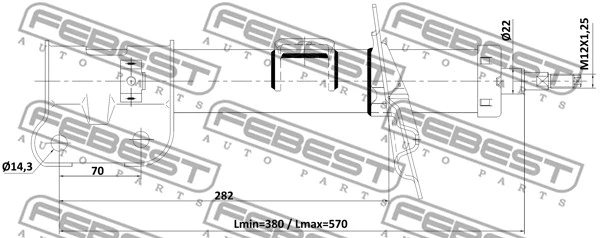 Shock Absorber (12110-012FL)