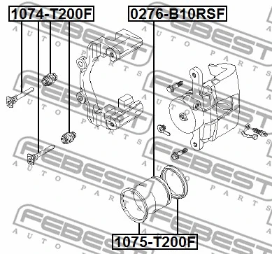 Guide Bolt, brake caliper
