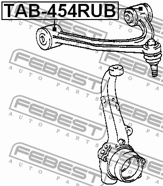 Mounting, control/trailing arm