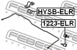 Link/Coupling Rod, stabiliser bar