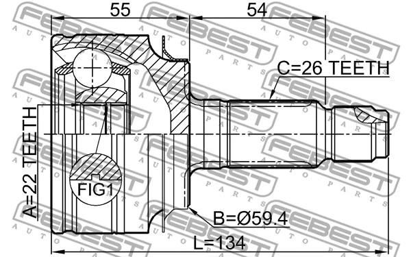 Joint Kit, drive shaft