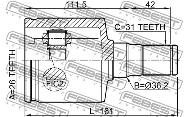 Joint Kit, drive shaft
