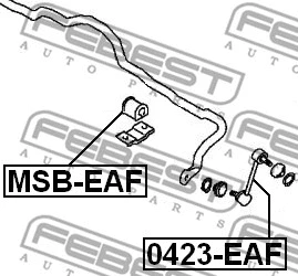 Link/Coupling Rod, stabiliser bar