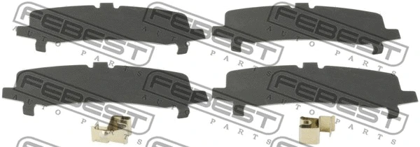 Anti-Squeal Foil, brake pad (back plate)