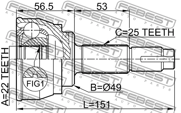 Joint Kit, drive shaft