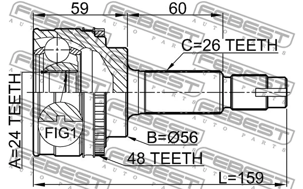 Joint Kit, drive shaft