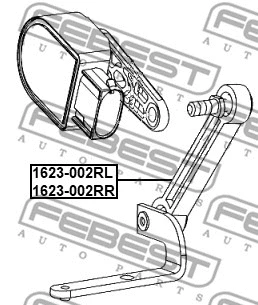 Mounting, axle strut