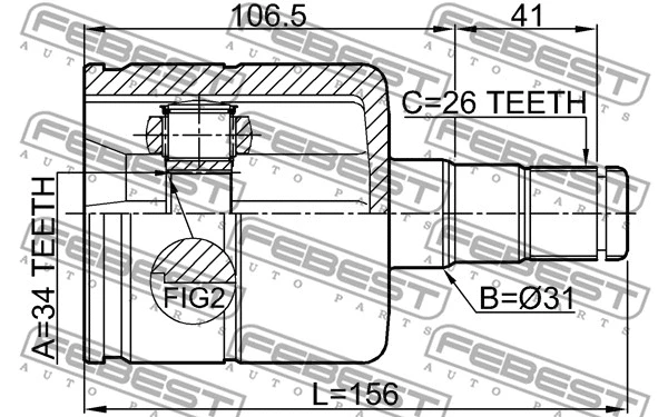 Joint Kit, drive shaft