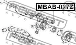 Mounting, control/trailing arm