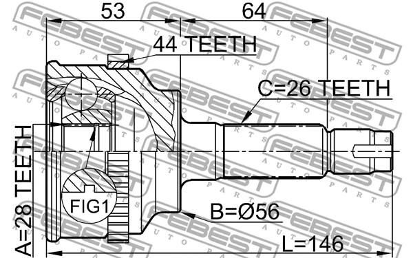 Joint Kit, drive shaft