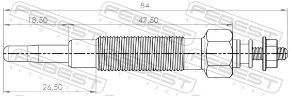 Glow Plug (04642-003)