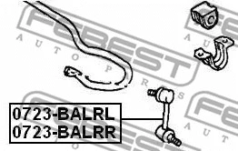 Link/Coupling Rod, stabiliser bar