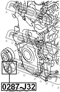 Tensioner Pulley, V-ribbed belt