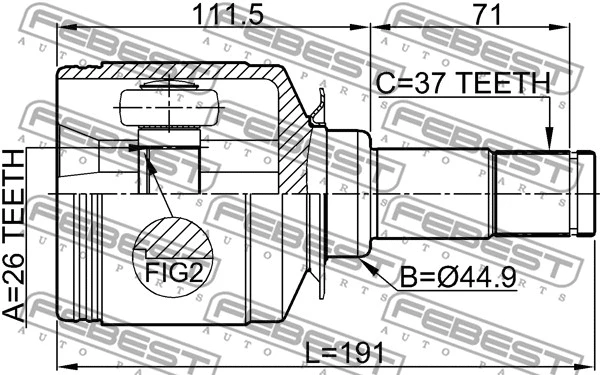 Joint Kit, drive shaft