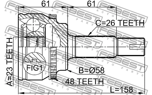 Joint Kit, drive shaft