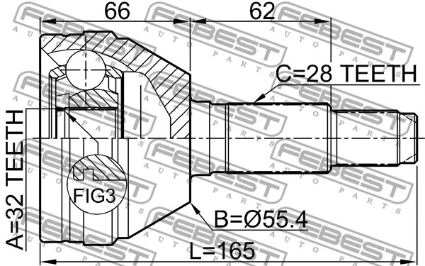 Joint Kit, drive shaft