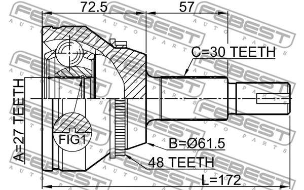 Joint Kit, drive shaft