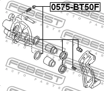 Repair Kit, brake caliper