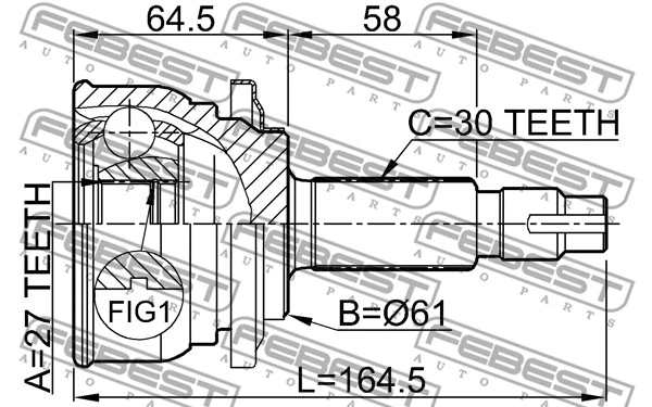 Joint Kit, drive shaft