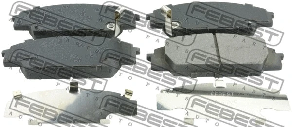 Brake Pad Set, disc brake (0301-FD2F)