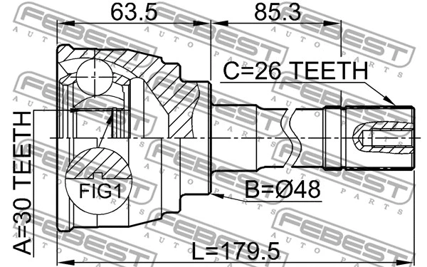 Joint Kit, drive shaft