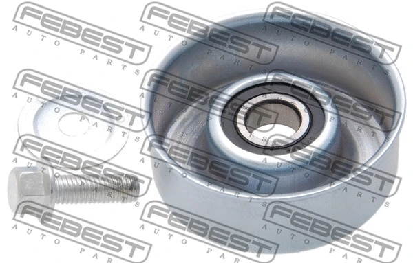 Tensioner Pulley, V-ribbed belt (0487-KB4T)