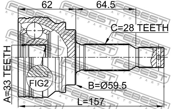 Joint Kit, drive shaft