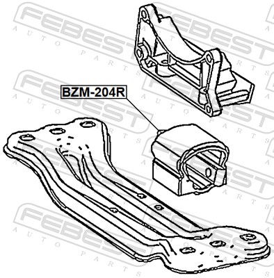 Mounting, automatic transmission