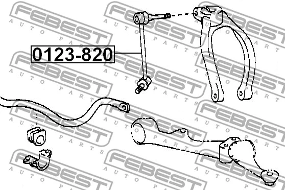 Link/Coupling Rod, stabiliser bar