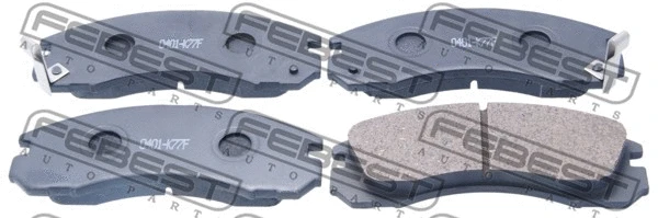 Brake Pad Set, disc brake (0401-K77F)