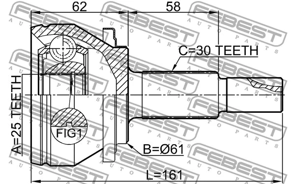 Joint Kit, drive shaft