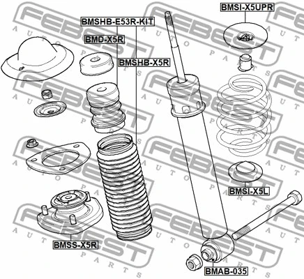 Dust Cover Kit, shock absorber