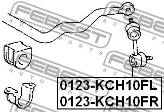 Link/Coupling Rod, stabiliser bar