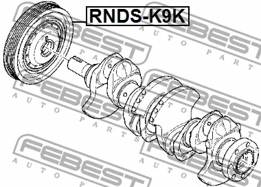 Belt Pulley, crankshaft